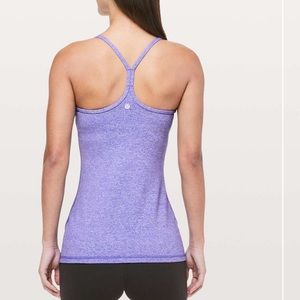 Lululemon Power Y Tank Luon
Heathered Iris Flower